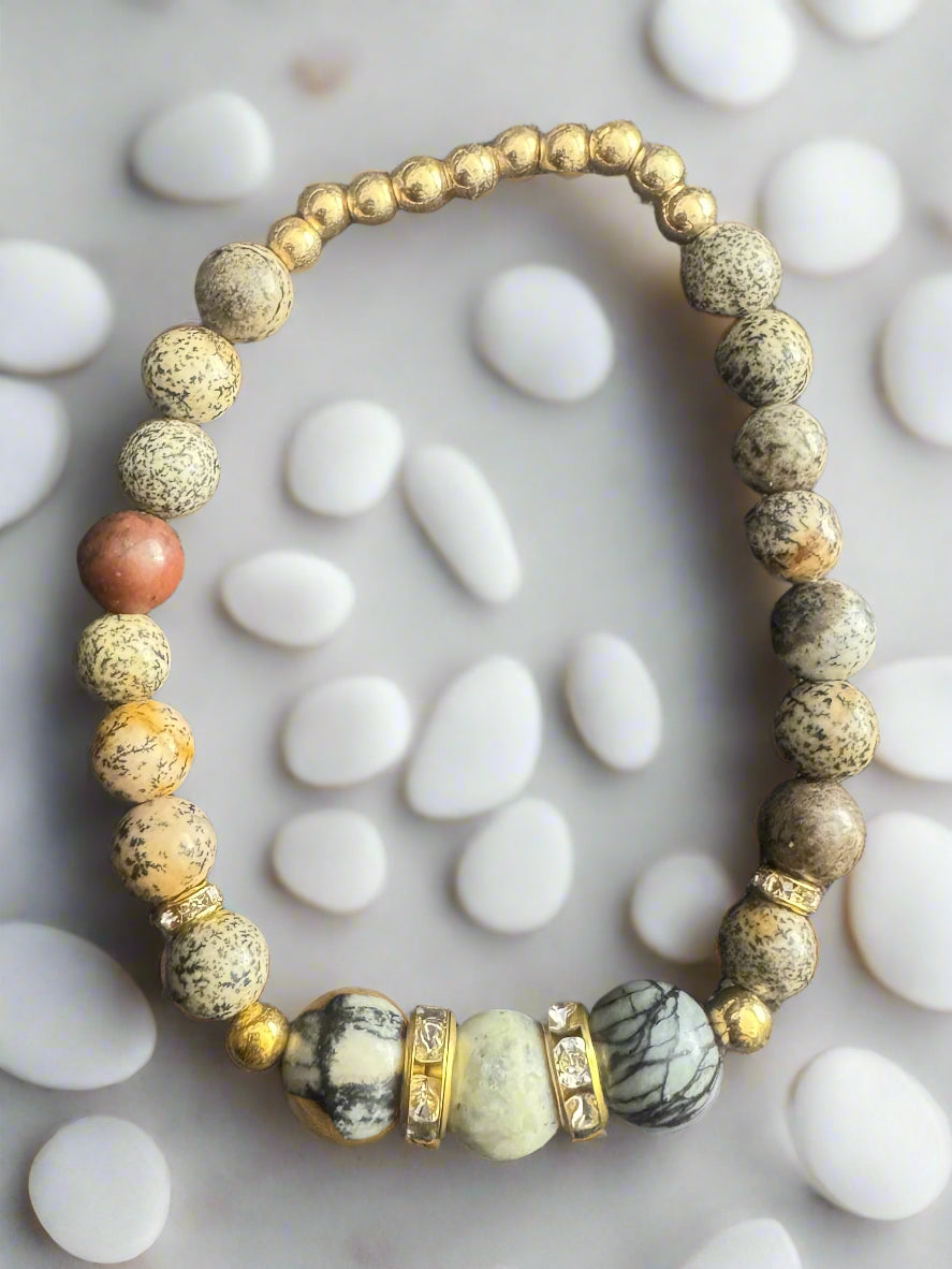 Bathsheba - Natural Stone Beaded Bracelets
