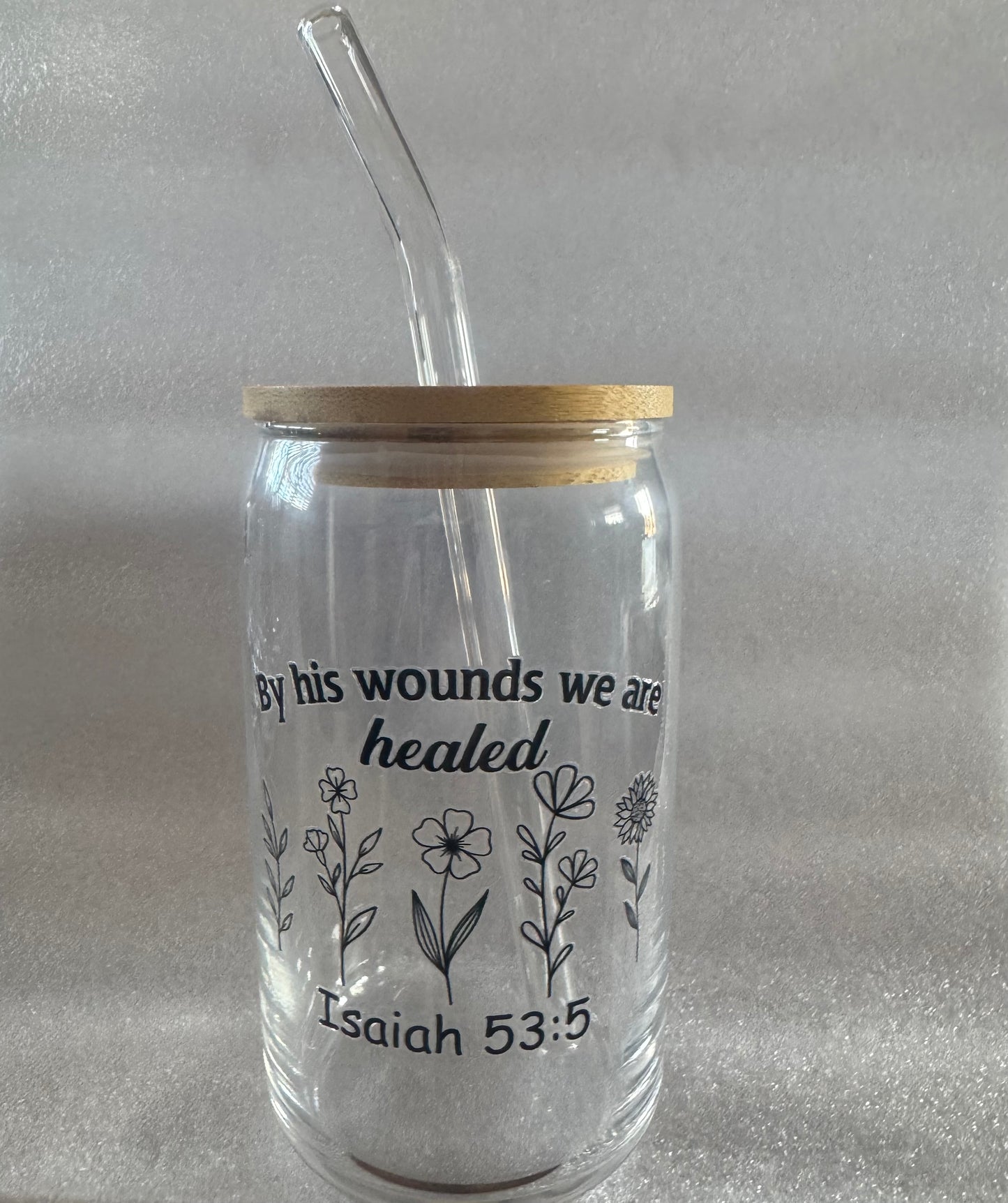 Glass Tumblers - Bible Verses