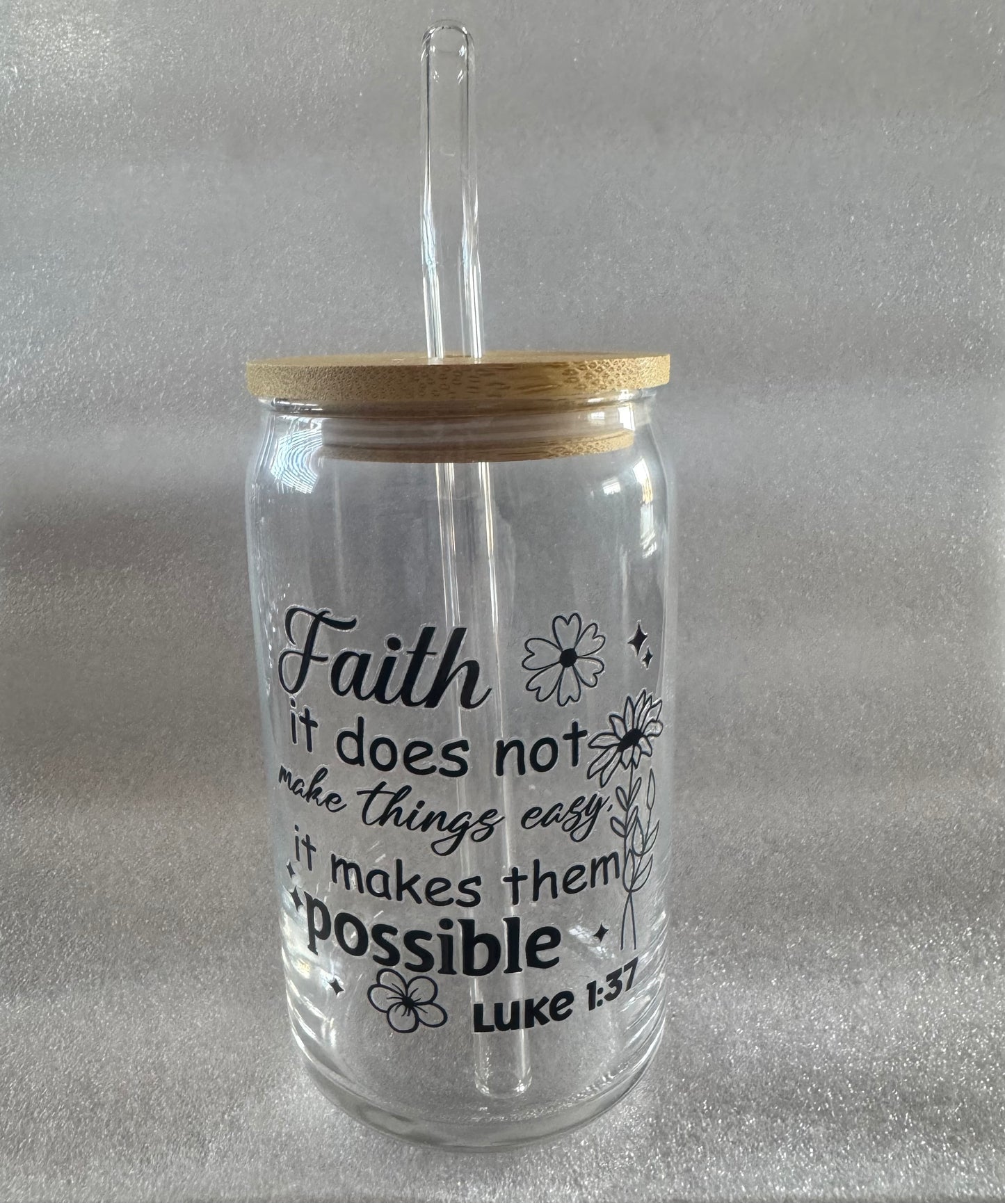 Glass Tumblers - Bible Verses