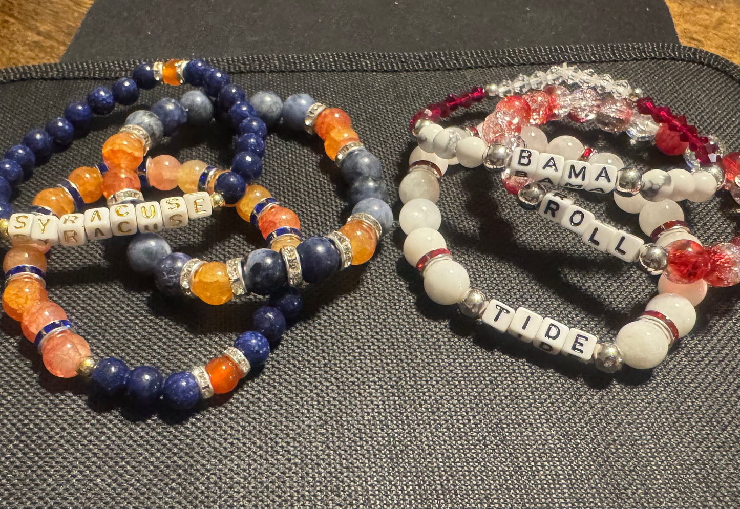 Custom College Bracelets