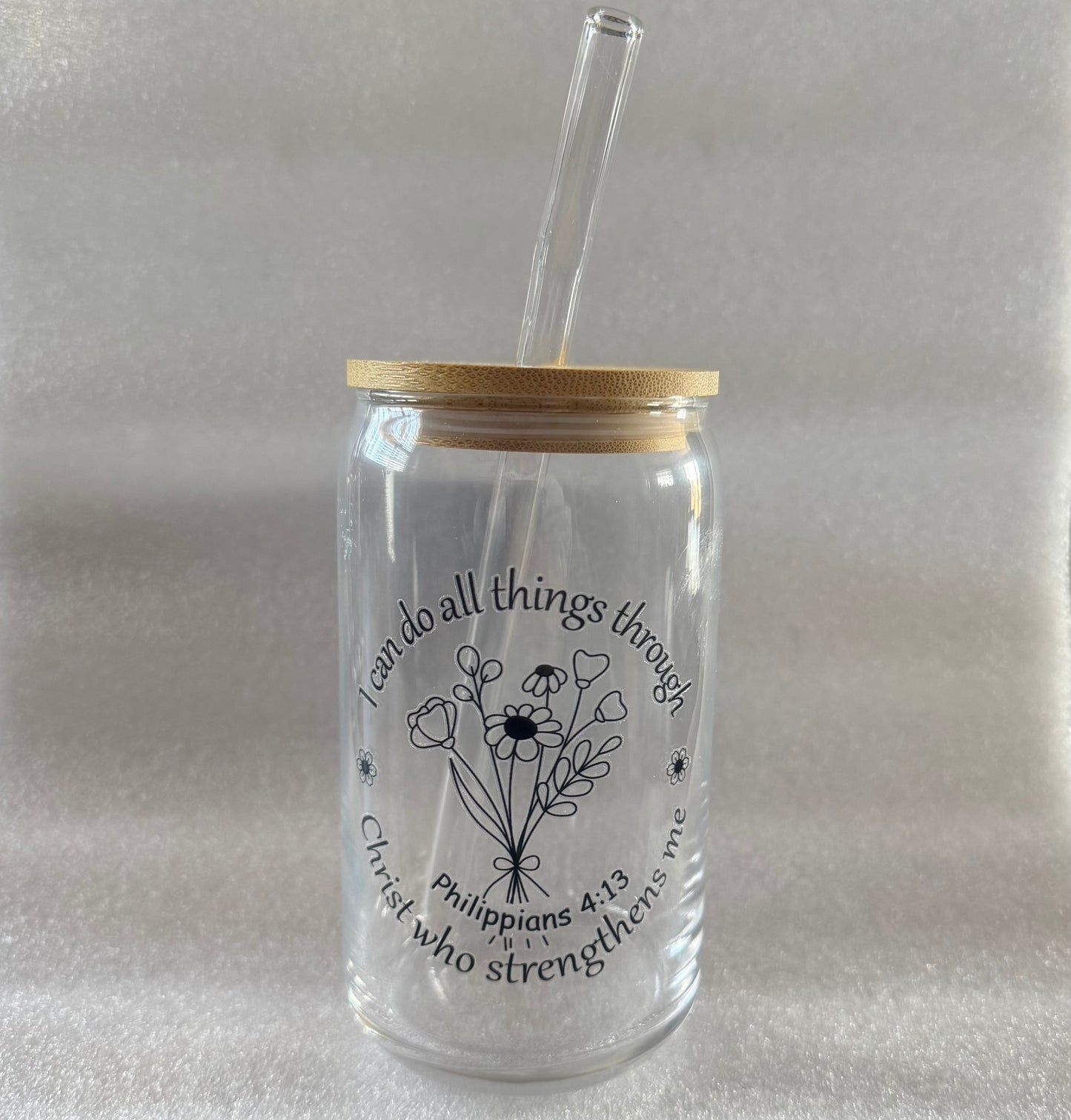 Glass Tumblers - Bible Verses