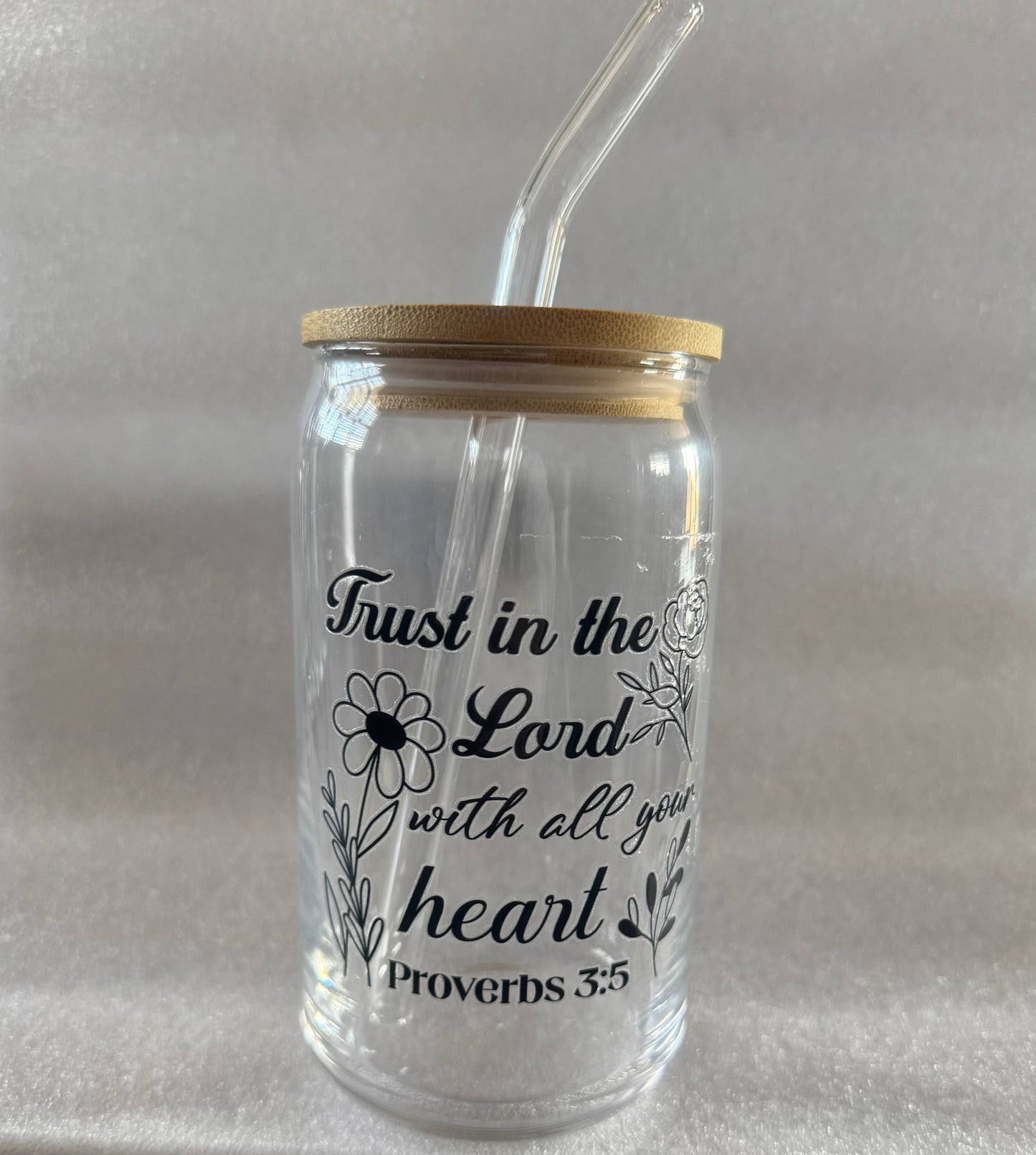 Glass Tumblers - Bible Verses